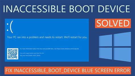 windows 10 clone inaccessible boot device|cloned disk will not boot.